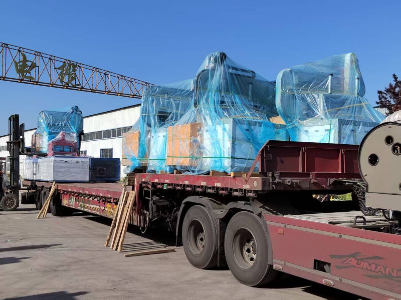 河南金偉自動(dòng)化設(shè)備有限公司玻璃鋼拉擠設(shè)備產(chǎn)品大批量裝車(chē)走貨